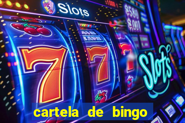 cartela de bingo 75 para imprimir